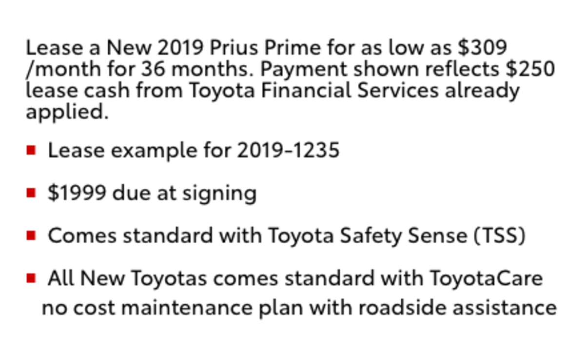 Prius Prime Lease >> Toyota Prius Prime Plus Pedal Auto Prius Prime Lease >> Toyota Prius Prime Plus Pedal Auto